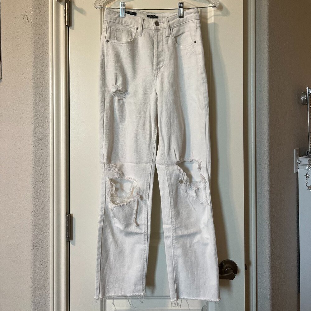 White Ripped Jeans